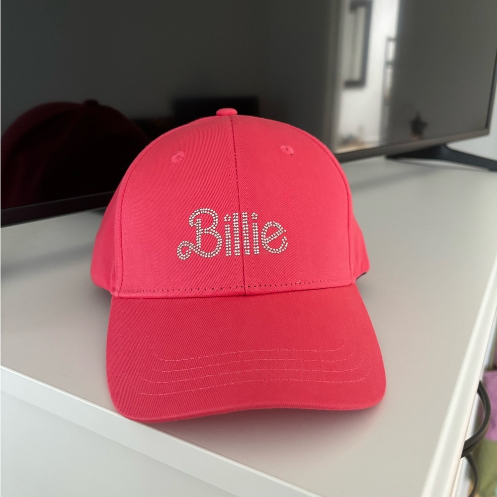 NEW Barbie x Billie Eilish Pink Trucker Hat
